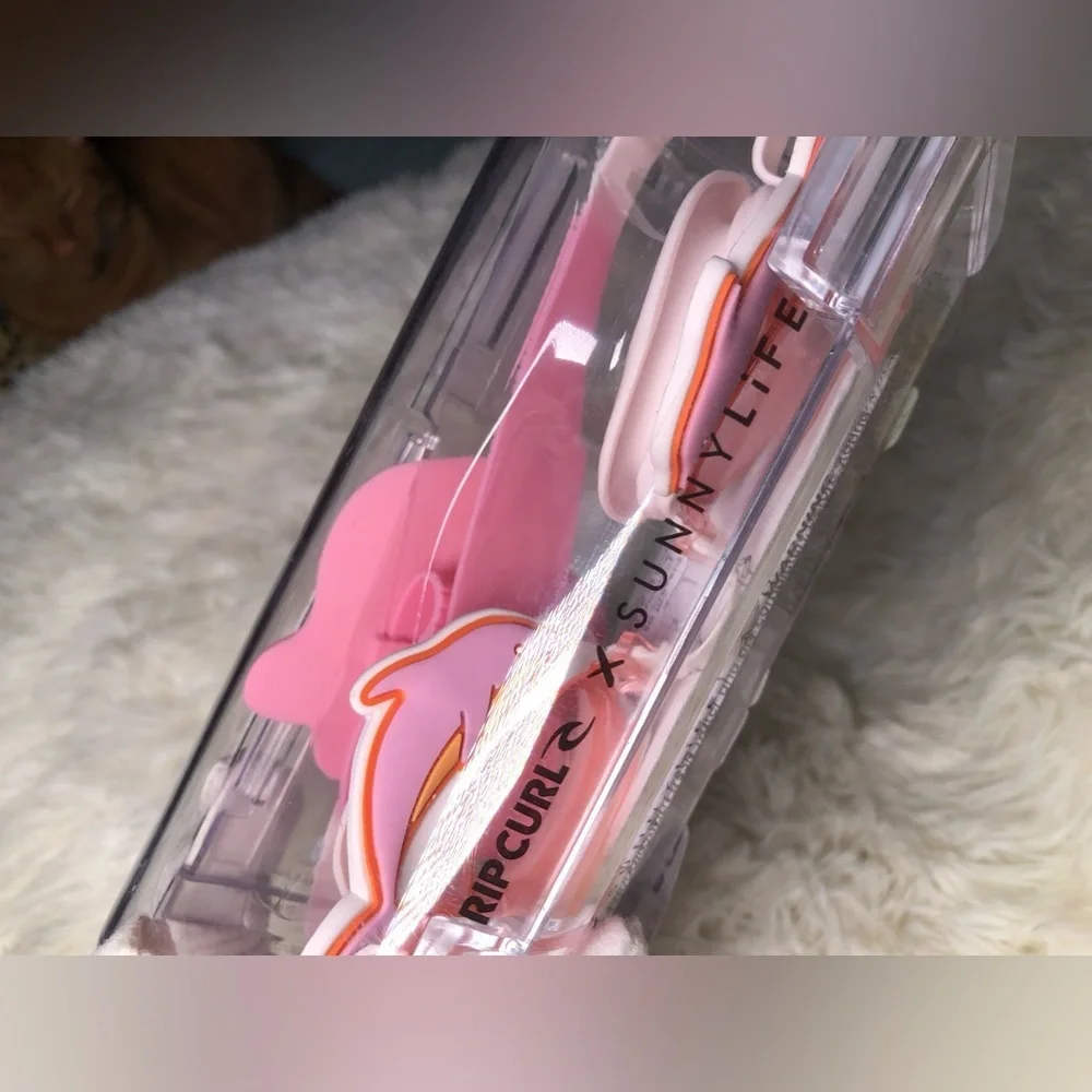 Kids Pink Floral Dolphin Pink Goggles NWT